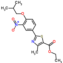 에틸 4- 메틸 -2- [4- (2- 메틸 프로 폭시) -3- 니트로 페닐] -1,3- 티아 졸 -5- 카르 복실 레이트