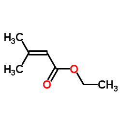 에틸 3- 메틸 부트 -2- 에노 에이트