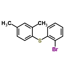 1-[(2- 브로 모 페닐) 설파 닐] -2,4- 디메틸 벤젠