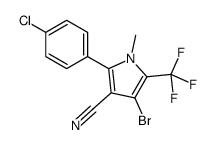 4- 브로 모 -2- (4- 클로로 페닐) -1- 메틸 -5- (트리 플루오로 메틸) 피롤 -3- 카르보니 트릴