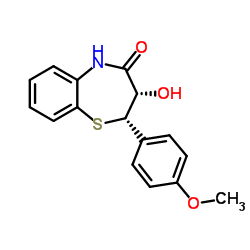 (2S- 시스)-(+)-2,3- 디 하이드로 -3- 하이드 록시 -2- (4- 메 톡시 페닐) -1,5- 벤조 티아 제핀 -4 (5H)-온