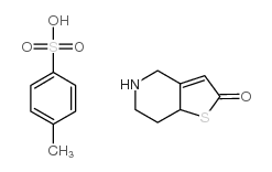 5,6,7,7a- 테트라 하이드로 -4H- 티에 노 [3,2-c] 피리딘 -2- 온, 4- 메틸 벤젠 설 폰산