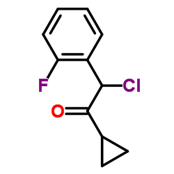 2- 클로로 -1- 사이클로 프로필 -2- (2- 플루오로 페닐) 에타 논