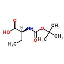 (2S) -2-[(2- 메틸 프로판 -2- 일) 옥시 카르 보닐 아미노] 부 탄산