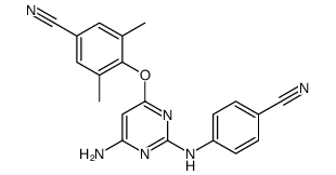 4- [6- 아미노 -2- (4- 시아 노 아닐 리노) 피리 미딘 -4- 일] 옥시 -3,5- 디메틸 벤조 니트릴