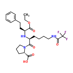 N2-1 [(1S)-에 톡시 카르 보닐 -3- 페닐 프로필] -N6- 트리 플루오로 아세틸 -L- 리실 -L- 프롤린