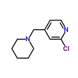 2- 클로로 -4- (피 페리 딘 -1- 일 메틸) 피리딘