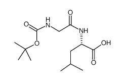 (2S) -4- 메틸 -2-[[2-[(2- 메틸 프로판 -2- 일) 옥시 카르 보닐 아미노] 아세틸] 아미노] 펜 탄산