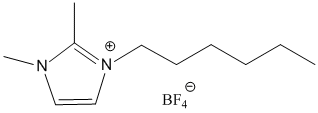 1-헥실-2,3-디메틸이미다졸륨 테트라플루오로보레이트