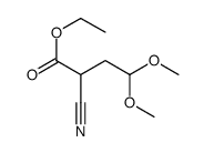 에틸 2-시아노-4,4-디메톡시부타노에이트